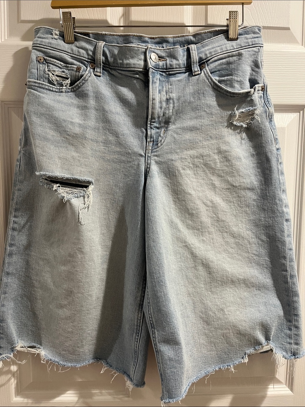AMERICAN EAGLE stretch wide leg Jort, women’s size 6